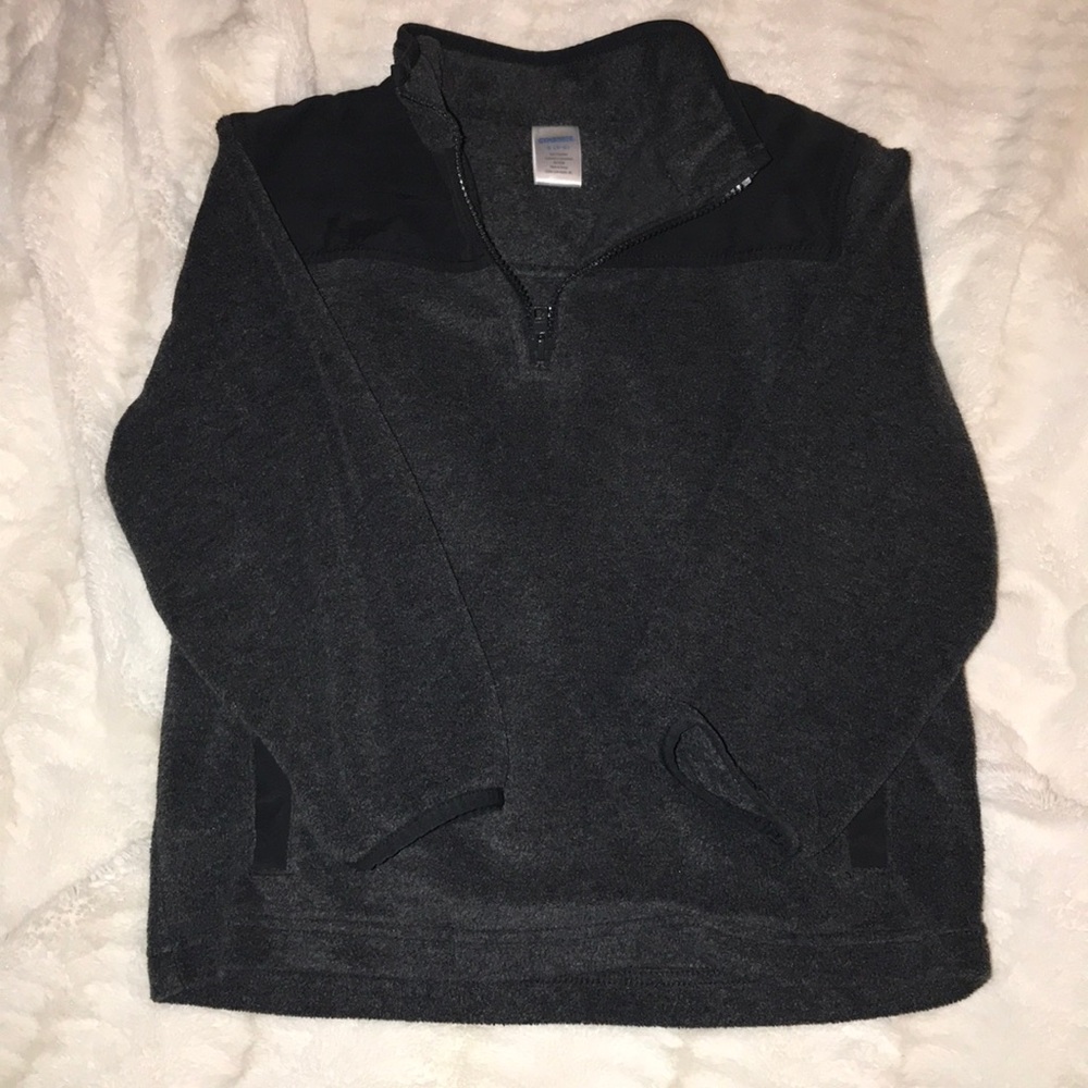 Gymboree fleece collared pullover
